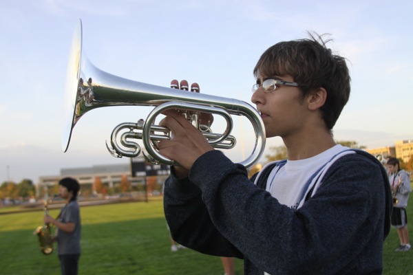 Day in the life of band: marching to success