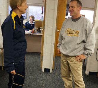 ‘Rock’ puts in time, effort for GBS Athletics