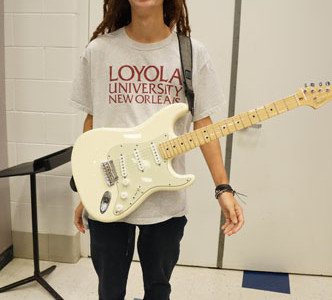 Jameson Brenner takes advantage of musical opportunities