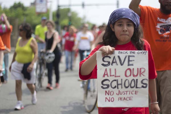 CTU organizes three-day march against school closings