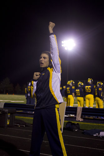 Oren Danino becomes first male cheerleader since 1980s