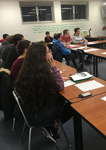  Focusing their attention, a GBS ACT prep class learns test-taking strategies. These classes enable students to perform better on the ACT, providing a more complete picture of their academic abilities.