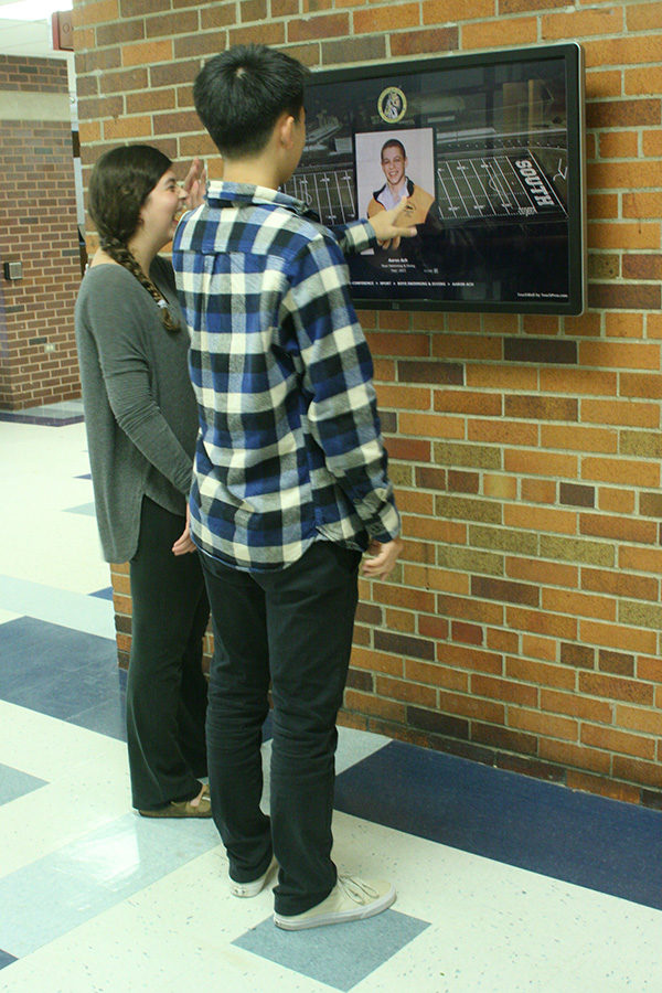 New touch screen TVs promote traditions, involvement
