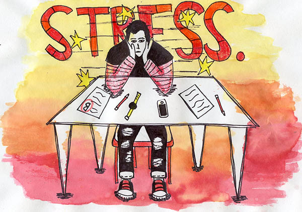 Overwhelm of student stress calls for relief