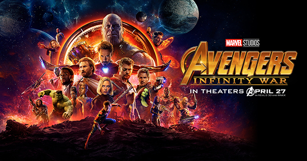 AVENGERS IN ACTION:   Preparing for battle, the Avengers and their companions pose for the promotional cover of Marvel’s Avenger’s: Infinity War. Released on April 27, 2018, Infinity War is the third Avengers film in the series and generated $1.607 billion in box office sales. 