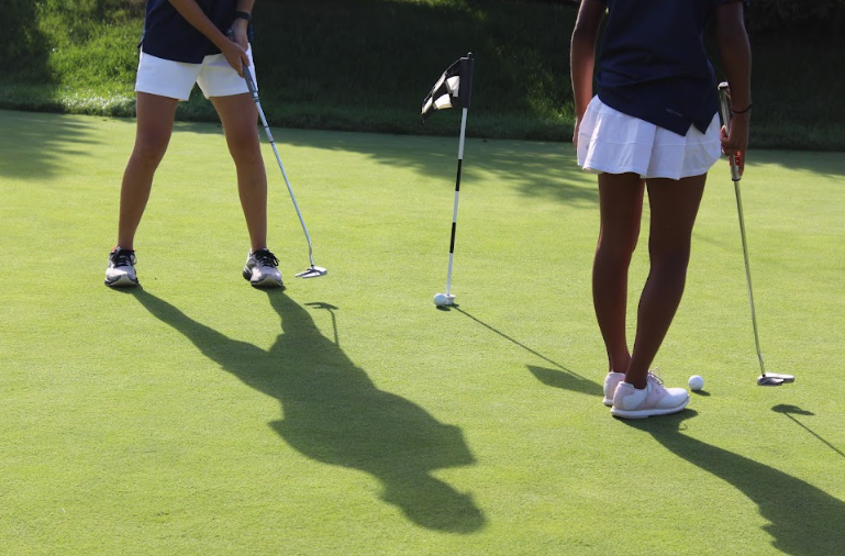 Girls golf swings to success