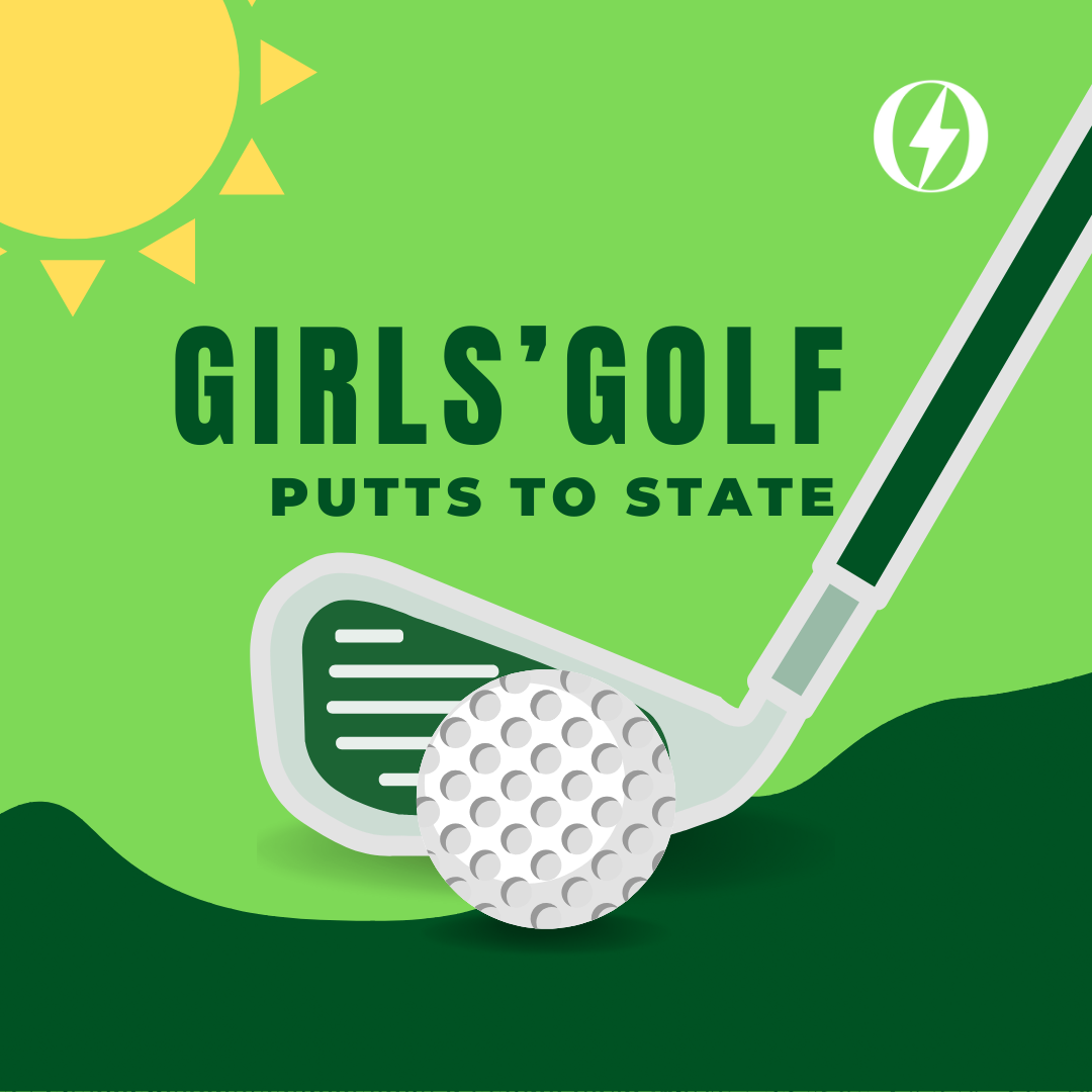 Girls' golf putt to state