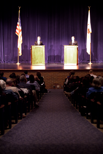 Biss, Farkas visit South in Poly-Sci-sponsored congressional debate