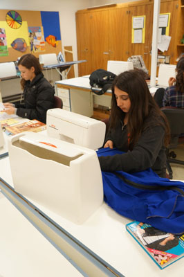 Students get creative with Fashion and Apparel class