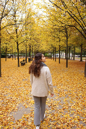 Alumni Adventures:  Walking in Brussels, Dani Tuchman, 2016 South alumna, immerses herself in the European landscape after choosing an alternative start program to college rather than attending USC in the fall of 2016.