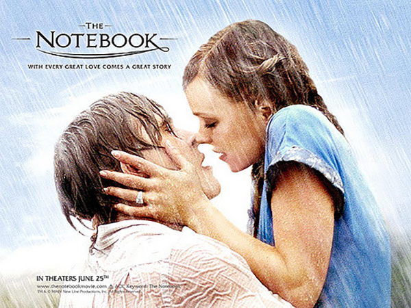 Portraying false romantic expectations, The Notebook follows the story of a young couple that falls in love. It has become one of many romance movies that set unrealistic relationship standards. Photo courtesy of Flickr. 