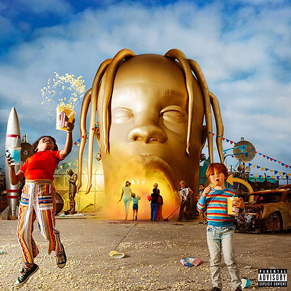 Travis Scott brings the heat on Astroworld