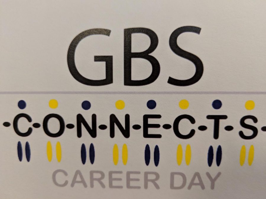 The GBS Connects logo. The event went under a serious of changes this year to increase student engagement.