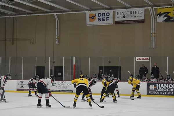 Biscuit Bashers: Facing off against St. Viator, the South hockey team was defeated by a 4-1 score in the Scholastic Hockey League playoffs during an otherwise successful season. The Titans will look to rebound in the state playoffs on Feb. 29 against Hinsdale Central.