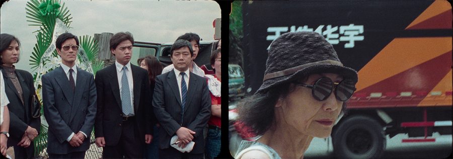 Compelling Scenes: (Left) The Exiles focuses on Yan Jiaqi, Wu’er Kiaxi, and Wan Runan (Left to right), who were exiled from China after the Tiannanmen Square protests of 1989. (Right) Filmmaker Christine Choy worked to reconnect with the dissidents after she lost contact with them over 30 years ago. Photos courtesy of The Exiles/Christine Choy & The Exiles/Connor K. Smith