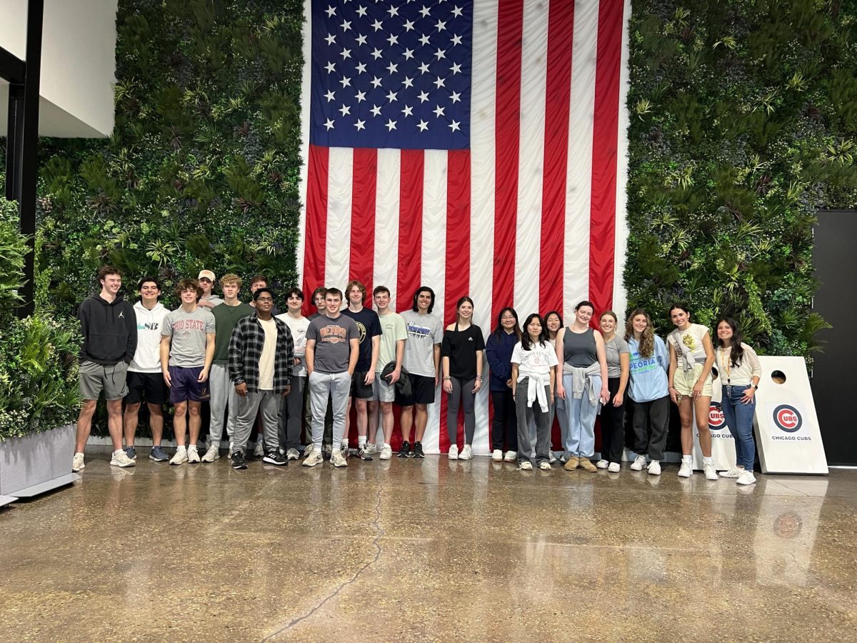 Green Vision: Gold 4 APES students visit Intrinsic Landscaping on a field trip to understand how to be sustainable on a large scale. Pavics classes also traveled to The Grove, to learn about the history of the plants used in the living wall. 