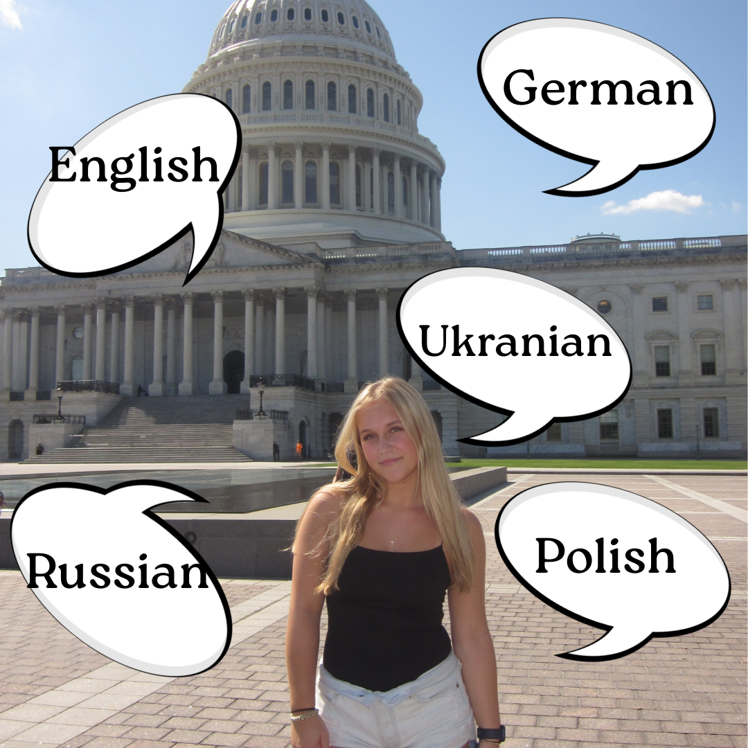 One student, five languages