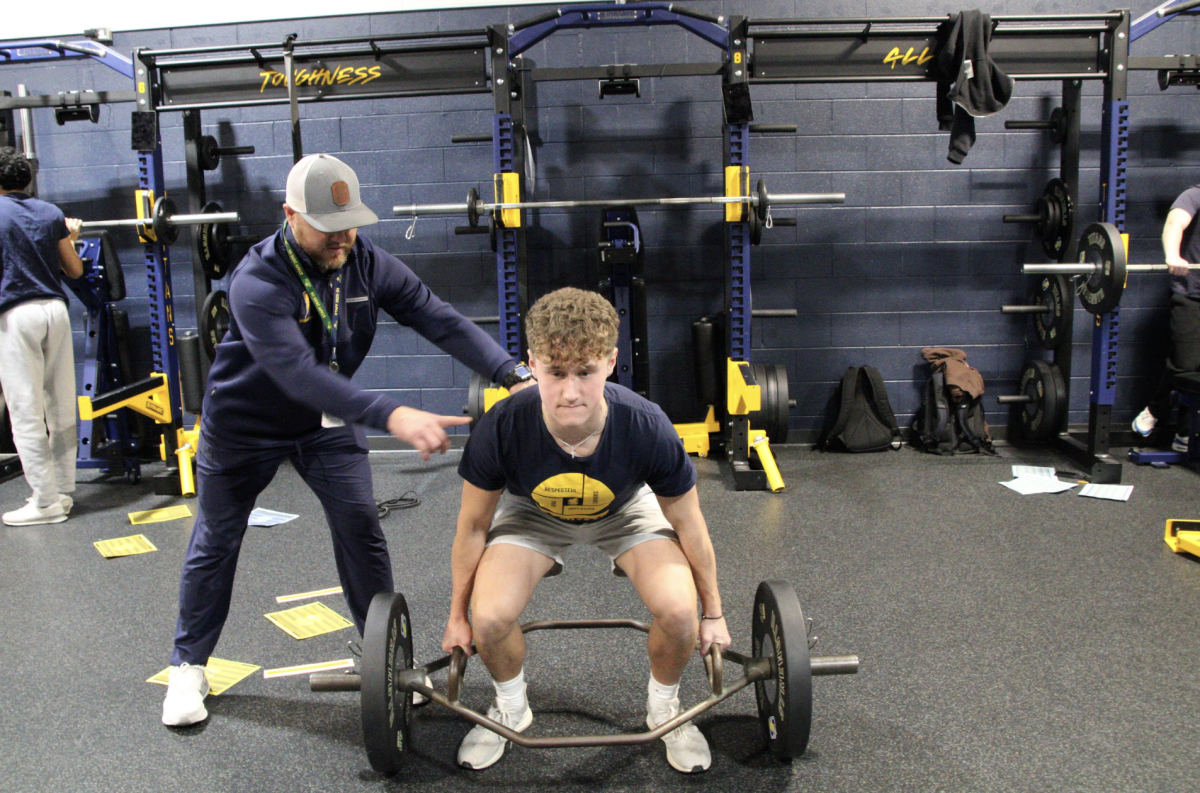 Jorgensen constructs confidence in fitness center, weight room