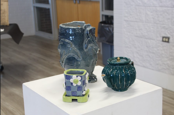 Art show spotlights student