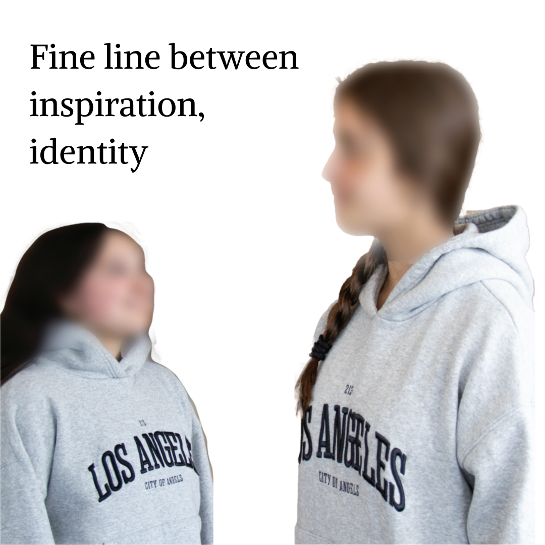 Fine line between inspiration, identity