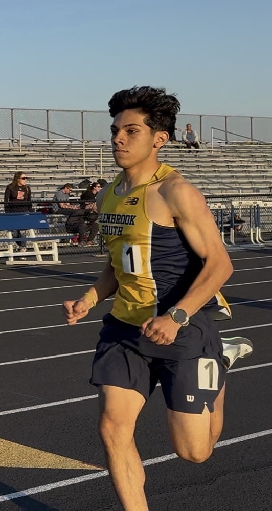 RECORD-BREAKING: Senior Junior Lopez broke South's 800-meter record on May 15, at the CSL South Conference Meet held at South. With that, Lopez now holds all major distance records in the program