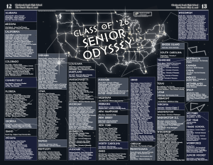 Class of 2026 Senior Map