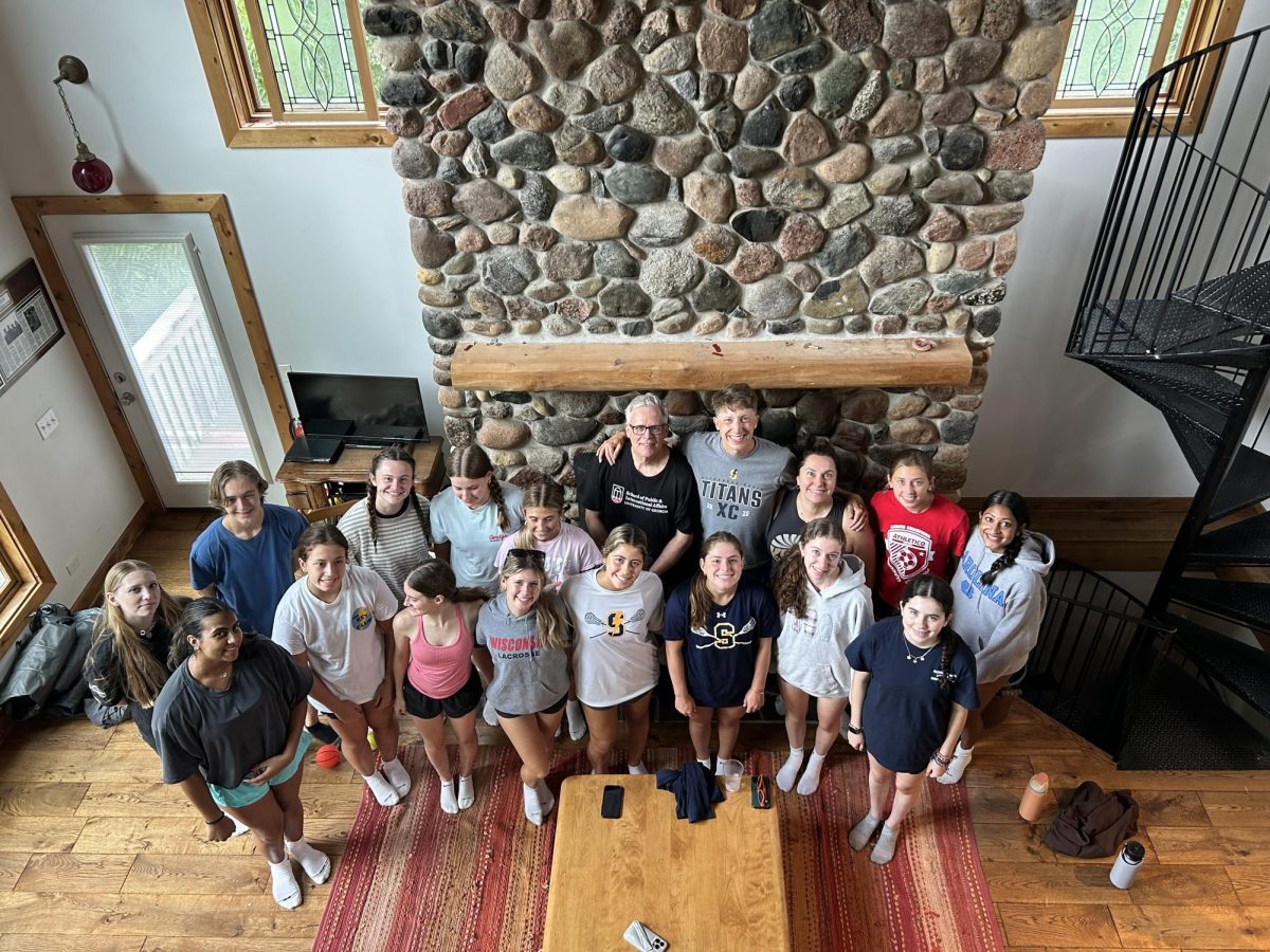 CALL TO ACTION: On Aug 15, Key Club board members went on their annual retreat to complete service projects and bond as a group. They stayed the night on the Rustic Falls Nature Camp grounds.